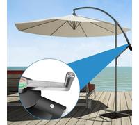 Ujjdwiurgh Pièces de Parasol en Porte-À-Faux, Porte-Parapluie de Patio, Poignée à Bascule, Pièces de Support de Parasol Réglables, Pièces de Parasol de Patio