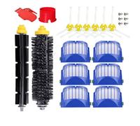 Ujjdwiurgh PièCes de Rechange pour 671/692 Robot Aspirateur Accessoires Brosse Principale Brosse LatéRale Filtre Hepa