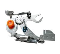 Ujjdwiurgh Pied presseur universel pour machines à coudre - Accessoire universel pour machines à coudre - Plis espacés et fronces de tissus légers à moyens