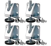 Ujjdwiurgh Pieds de nivellement robustes réglables avec écrous de verrouillage pour meubles, tables, armoires, établis, étagères et plus encore