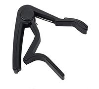 Ujjdwiurgh Pince à Clé à Changement Capo pour Guitare en Alliage D'Aluminium Acoustique/éLectrique/Classique, Noir
