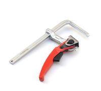 Ujjdwiurgh Pince à cliquet pour rail de guidage rapide - 160 x 60 mm - Pour le travail du bois - Serrage rapide pour système de rail de guidage - Outils à main