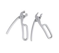 Ujjdwiurgh Pince à Pizza pour Moules à Pizza Profonds Pince Robuste en Fonte D'Aluminium pour Tirer Le Plateau de Plat à Pizza au Four Chaud