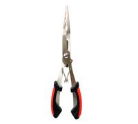 Ujjdwiurgh Pince à Poisson à Longue Pointe Ergonomique, Antidérapante, Multifonctionnelle, pour Couper Les Lignes de Pêche et Attacher Les Hameçons.