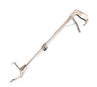 Ujjdwiurgh Pince à serpent pour reptiles - Pince de manipulation en acier inoxydable - Outil pour nourrir les serpents - Chasse - Mâchoire large et autobloquante