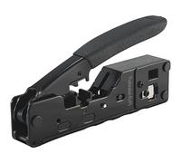 Ujjdwiurgh Pince à Sertir Cat5 Cat6 Cat7 pour Connecteurs RéSeau RJ45 RJ12 RJ11 Prises Modulaires Câbles Ethernet Outil de Sertissage EZ