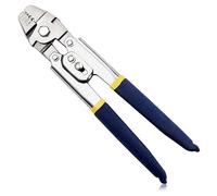 Ujjdwiurgh Pince à Sertir pour Câble Métallique en Acier Inoxydable, Pince à Sertir pour Machine à Sertir et Kit de Manchons de Sertissage