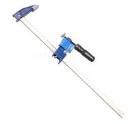 Ujjdwiurgh Pince de fixation de type F pour le travail du bois - 45,7 cm - Réglable - Pince de positionnement robuste - Outil de menuiserie fixe pour pierre