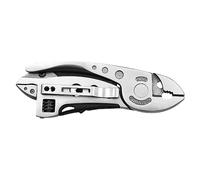 Ujjdwiurgh Pince de Serrage Multifonctionnelle Outils Multifonctions Pince Pliante Outil Polyvalent Clé à Molette Pliante Outil Combiné Petite Clé à Molette