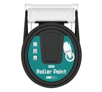 Ujjdwiurgh Pinceau rouleau de peinture à base d'eau 2 en 1 pour réparations murales, peinture d'intérieur, rénovations, revêtement de taches, petit outil