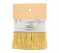 Ujjdwiurgh Pinceaux de décoration d'intérieur en acrylique de 12,7 cm pour mélange de peinture en résine pour cirer, huile, meubles, loisirs créatifs