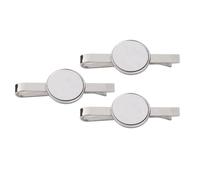 Ujjdwiurgh Pinces à Cravate Vierges pour, Barres de Cravate en Métal, Transfert de Chaleur, Épingles à Cravate DIY, Pince à Pincer pour Mariage, Anniversaire, Entreprise