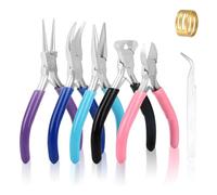 Ujjdwiurgh Pinces à, Paquet de 5 Pinces de Fabrication de, Outils Pinces à Pince D'Extrémité et Coupe- pour L'Artisanat de Réparation de
