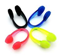 Ujjdwiurgh Pinces de Nez de Natation ImperméAbles en Silicone Bouchons de Nez de Piscine pour Adultes Lot de 4