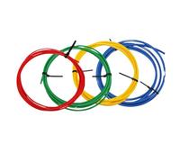 Ujjdwiurgh Pipe de Cuivre à Air Protecteur PE Tipe de Tuyau en Plastique Tour de Flexion CT-205 Anti-Déformation 4m Protection de Tuyau de Cuivre Non-Déformation