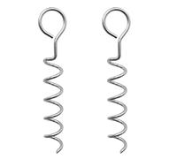 Ujjdwiurgh Piquets de trampoline, kit d'ancrage de trampoline en forme de tire-bouchon, piquets en spirale en acier, piquets de sol pour trampolines, tentes, balançoires, B