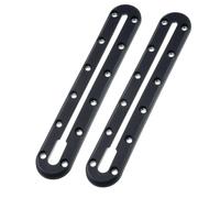Ujjdwiurgh Piste de Kayak pour Support de Canne à Pêche, Accessoires de Piste de Matériel de Kayak pour Porte-Gobelet, Piste de Rail de Kayak pour Supports de Pagaie, Installation Facile