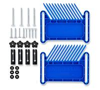 Ujjdwiurgh Planche empilable de sécurité améliorée compatible avec la plupart des scies de table standard, fentes en T, rails en T sur scies de table, bleu