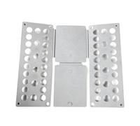Ujjdwiurgh Planche pliante en plastique pour vêtements pour enfants, chemises pliantes, outil de rangement pour enfants, adultes, gris