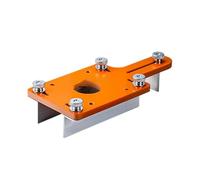 Ujjdwiurgh Planche réglable à angle rond pour le travail du bois, guide de toupie ergonomique, outil de rainurage d'arc B