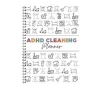 Ujjdwiurgh Planificateur annuel de liste de contrôle de nettoyage du ménage, planificateur et organisateur de liste de contrôle d'entretien ménager