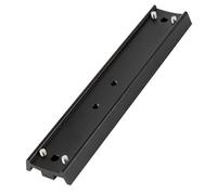 Ujjdwiurgh Plaque à Queue d'aronde Accessoires pour Télescopes Astronomiques Plaque de Connexion Plaque à Queue d'aronde Équatoriale Noir