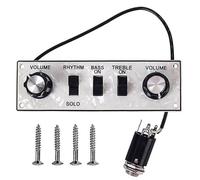 Ujjdwiurgh Plaque de Commande de Largeur Pré-Câblée, Interrupteur Chargé, Faisceau de Câbles, Circuit Imprimé de Guitare, Accessoires pour Instruments à Cordes