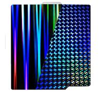 Ujjdwiurgh Plaque de Construction H1H pour Lit D'Impression Bambu-Lab X1C/X1/X1E/P1P/P1S/A1 Faisceau 257x257mm + Plaque en Tôle D'Acier à Ressort Fantôme