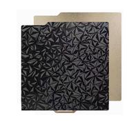 Ujjdwiurgh Plaque de construction PEO PEI pour imprimante 3D Bambu-Lab X1/X1C/X1E/P1P/P1S/A1, 257 x 257 mm, plaque d'acier à ressort double face PEO+PEI
