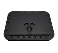 Ujjdwiurgh Plaque de pont marine carrée avec poignée extractible pour bateau, kayak, canoë, bateau