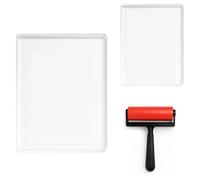 Ujjdwiurgh Plaque en gel imperméable et lavable avec caoutchouc, convient pour la fabrication de cartes, les arts