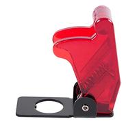 Ujjdwiurgh Plastique 12Mm Interrupteur à Bascule Couvercle de SéCurité Protecteur Capuchon Garde 5Pcs Rouge