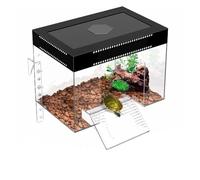 Ujjdwiurgh Plate-Forme de Selsification de Tortue Réglable 7.9x5.5x5.5''''Acrylic Turtle Topper pour Tortue pour Semi Aquatique Terrapin