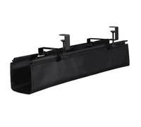 Ujjdwiurgh Plateau de gestion des câbles sous le bureau - Boîte de gestion des câbles - 69,8 cm - Pince sur les fils et les câbles pour le rangement et pour cacher les cordons pour la maison et le