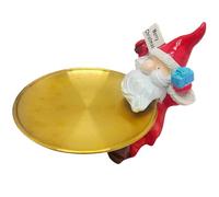 Ujjdwiurgh Plateau de Noël pour la décoration de la maison, plateau à bonbons, petites figurines, plateau à bijoux pour les vacances, biscuits, noix, collations