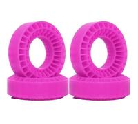 Ujjdwiurgh Pneus 1" en silicone souple anti-mousse insert 52 mm éponge pour voiture RC Crawler 1/18 1/24 SCX24 FMS FCX24 TRX4M Parts D