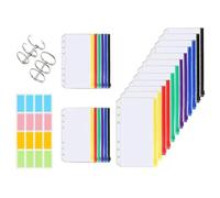 Ujjdwiurgh Pochettes circulaires étanches en PVC avec fermeture éclair pour aiguilles à tricoter rondes, câble B