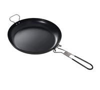 Ujjdwiurgh Poêle à frire portable en métal pour pique-nique, camping - Poêle pliante anti-adhésive pour accessoires de camping