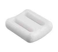 Ujjdwiurgh Poids de Plongée pour Ceinture de Poids de Plongée sous-Marine Poids de Plongée en Plomb Enduits Poids de Plongée Enduits, Poids de Ceinture de Plongée 1000 G Blanc