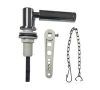 Ujjdwiurgh Poignée de Chasse D'Eau de Toilette Remplacement Levier de Réservoir D'Eau de Toilette Moderne Outil Poignée de Réservoir Toilette Poignée de Réparation de Réservoir de Toilette