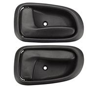 Ujjdwiurgh POIGNEE DE PORTE INTÉRIEURE INTÉRIEURE NOIR GAUCHE DROITE AVANT ARRIERE POUR GEO 1993 1994 1995 1996 1997