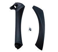 Ujjdwiurgh PoignéE de Traction de Porte IntéRieure Droite de Voiture avec Remplacement de Garniture de Couvercle pour SéRie 3 E90 E91 E92 2004-2012 Noir