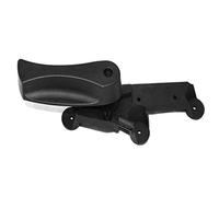 Ujjdwiurgh Poignée et support de déverrouillage de capot gauche pour E65 745I 750I 760I E66 745Li 750Li 51237023992 Noir