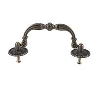 Ujjdwiurgh Poignées de porte de placard en laiton antique 100 mm