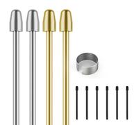 Ujjdwiurgh Pointes de Stylet Marqueur pour 2, Pointes de Stylo 2 avec Outil de Retrait de Pointes, Pointes Métalliques, Accessoires de Recharge de Pointes