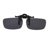 Ujjdwiurgh Polarisee Monture rectangle gris Objectif Flip Up clip sur Lunettes de Soleil Lunettes