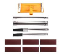 Ujjdwiurgh Pôle de Ponçage, Manuel pour Ponceuse à Plaques de Plâtre, Pôle de Ponçage pour Plaques de Plâtre, Pôle D'Extension Inclus. Idéal pour la Peinture.