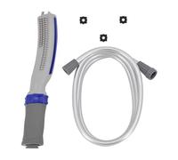 Ujjdwiurgh Pomme de Douche pour Chien, Accessoire de Douche pour Animaux de Compagnie, Pulvérisateur de Lavage Intérieur et Extérieur pour Chien Comprenant Un Tuyau Flexible de 8 Pieds