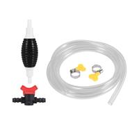 Ujjdwiurgh Pompe d'aspiration de liquide multifonction, pompe de transfert manuelle, tuyau de siphon d'essence, pompe à siphon portable (3 mètres)