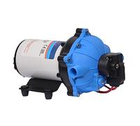 Ujjdwiurgh Pompe de Lavage RV Pompe à Eau 5,5 GPM 70 PSI Max Lift Auto-Amorçante pour Pont, Yacht, Caravane Camping-Car Bateau 12V